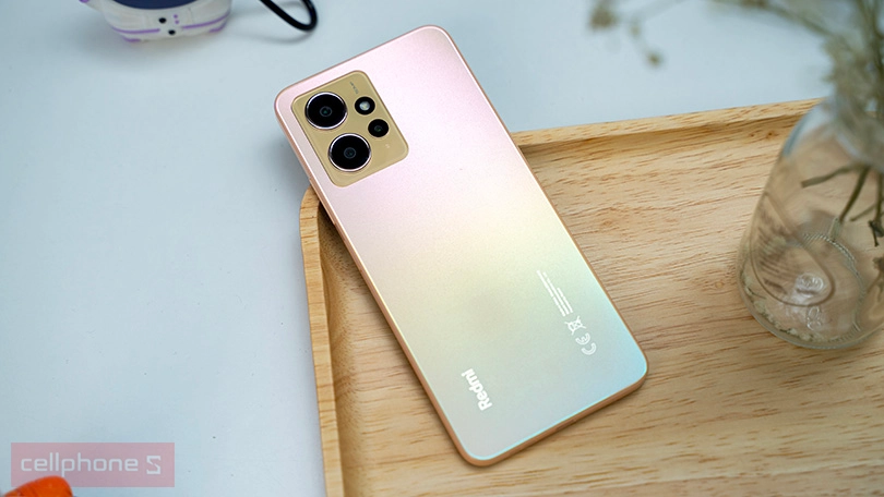 Thiết kế Xiaomi Redmi Note 12 8GB Vàng