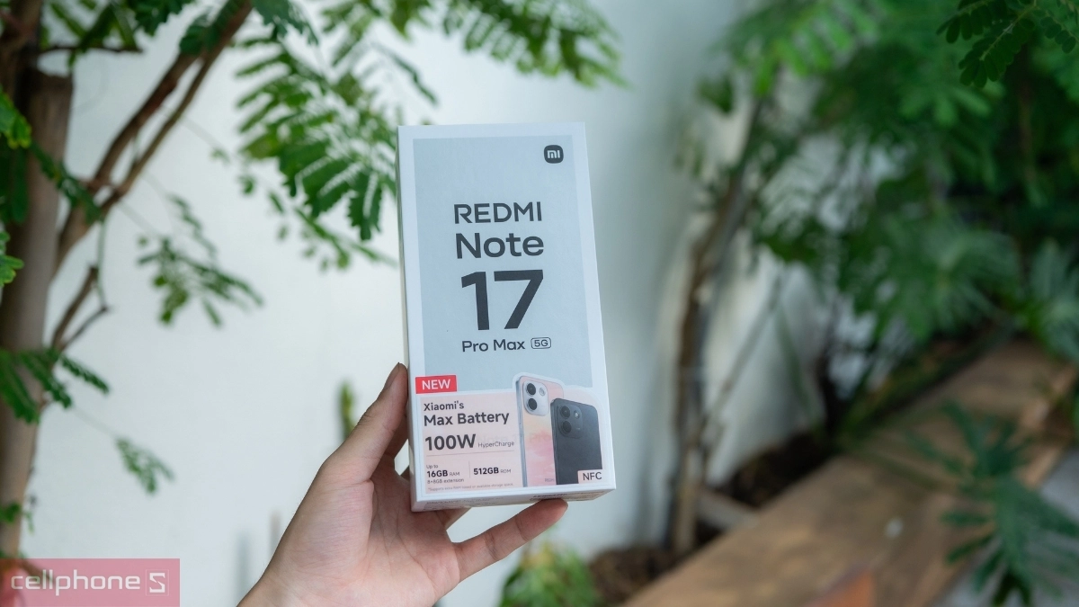 Điện thoại Xiaomi Redmi Note 17 Pro Max 5G khi nào ra mắt