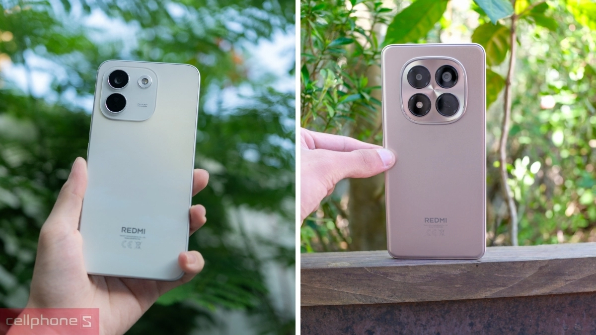 So sánh Xiaomi Redmi Note 17 Pro Max 5G với Redmi Note 15 Pro+ 5G