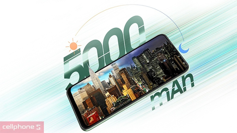 Hoạt động xuyên suốt ngày dài với viên pin khổng lồ