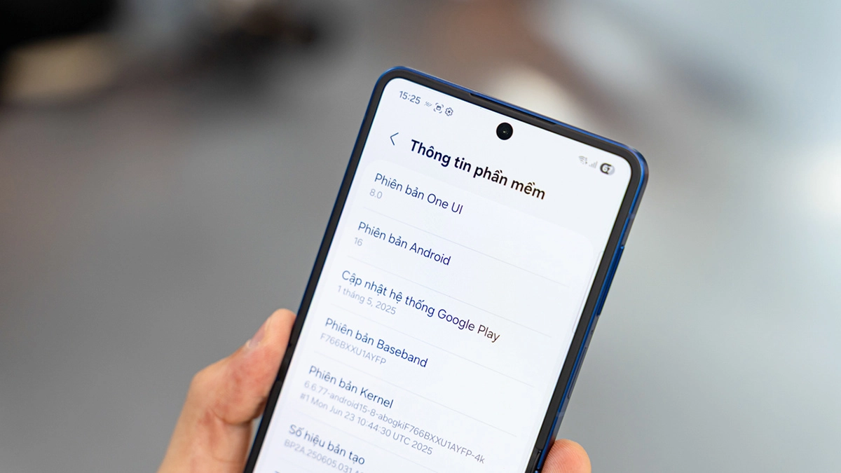 Điện thoại Samsung nào hỗ trợ cập nhật phần mềm 7 năm