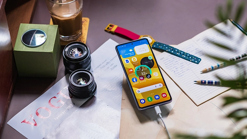 Samsung A53 có viên pin 5.000mAh