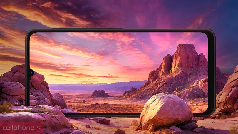 Màn hình và khả năng hiển thị của điện thoại Samsung Galaxy A06s