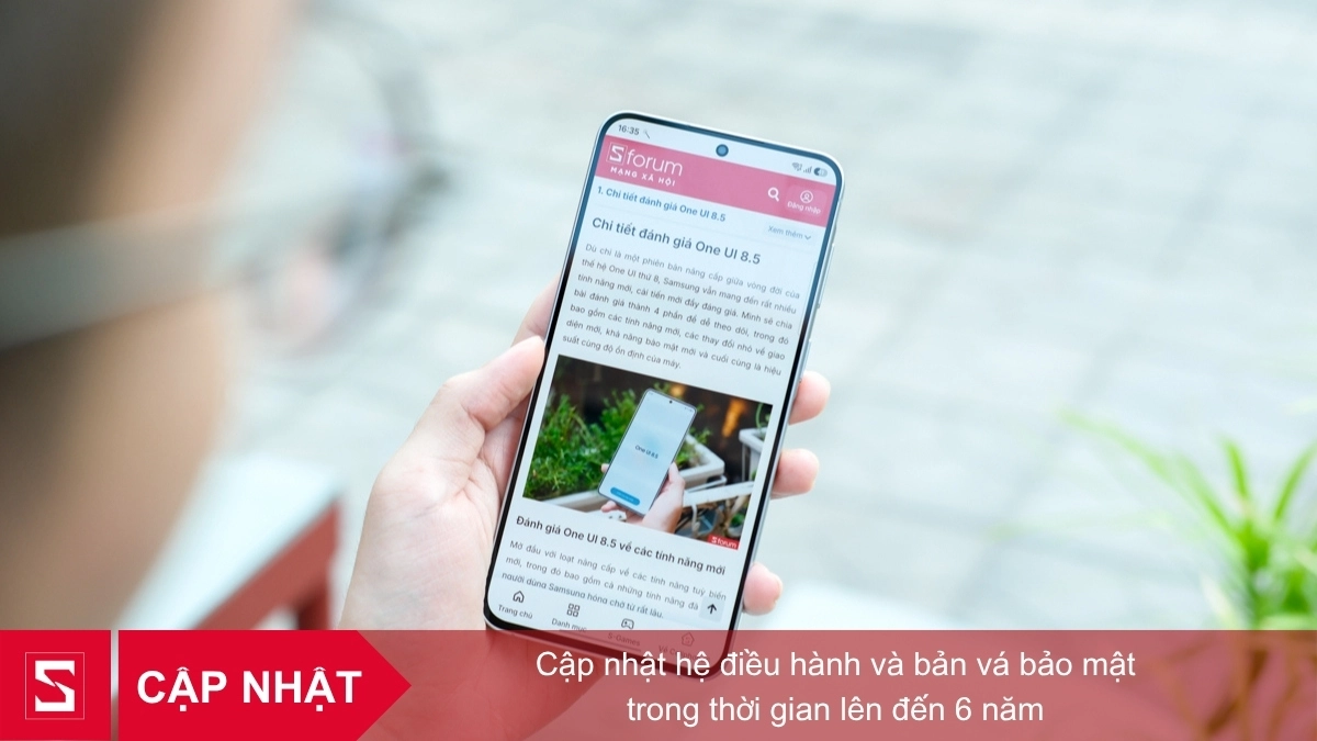 Chính sách cập nhật hệ điều hành điện thoại Samsung Galaxy A57