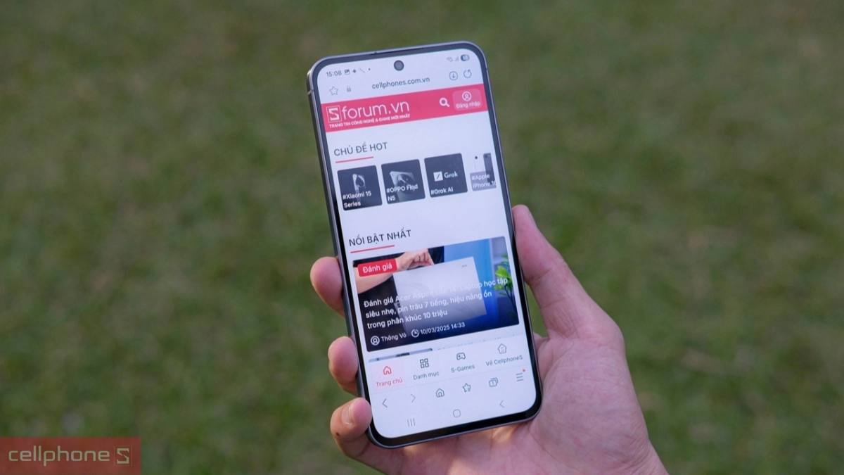 Dung lượng pin điện thoại Samsung Galaxy A57