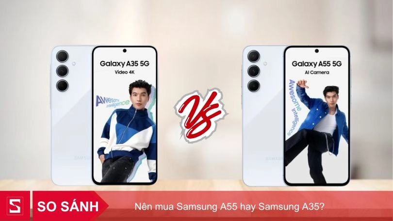 So sánh A55 vs A35