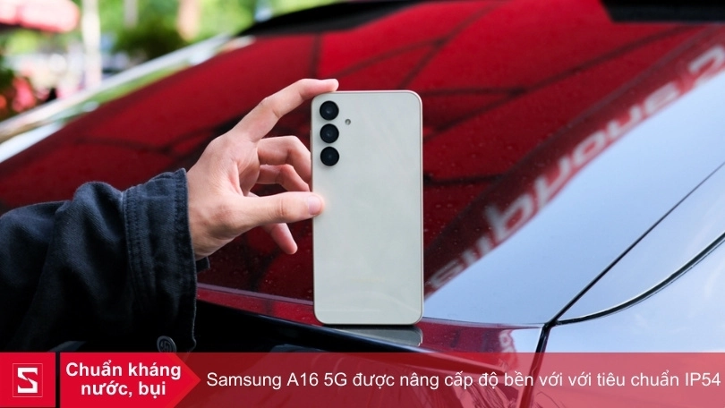 Nâng cấp trải nghiệm với tiêu chuẩn IP54