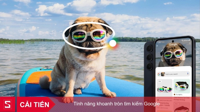 Tính năng khoanh tròn tìm kiếm Google