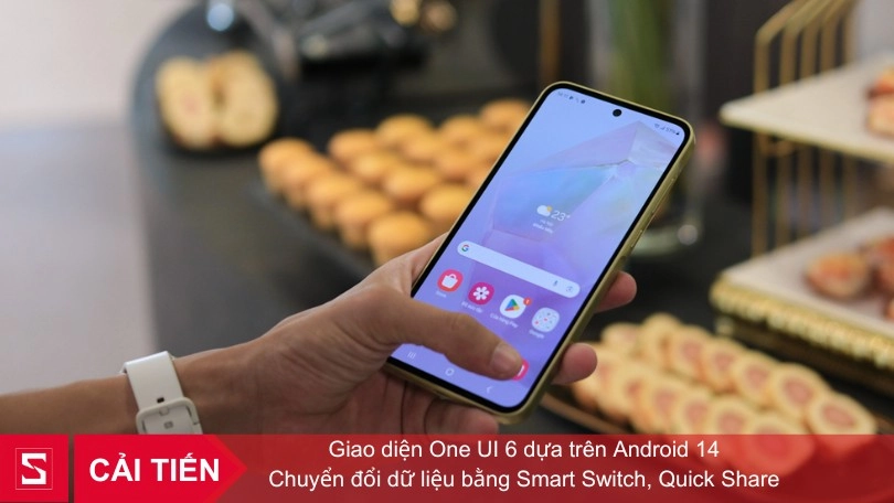 One UI 6 dễ dàng chuyển dữ liệu bằng Smart Switch, Quick Share