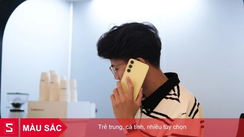 Màu sắc trẻ trung, cá tính