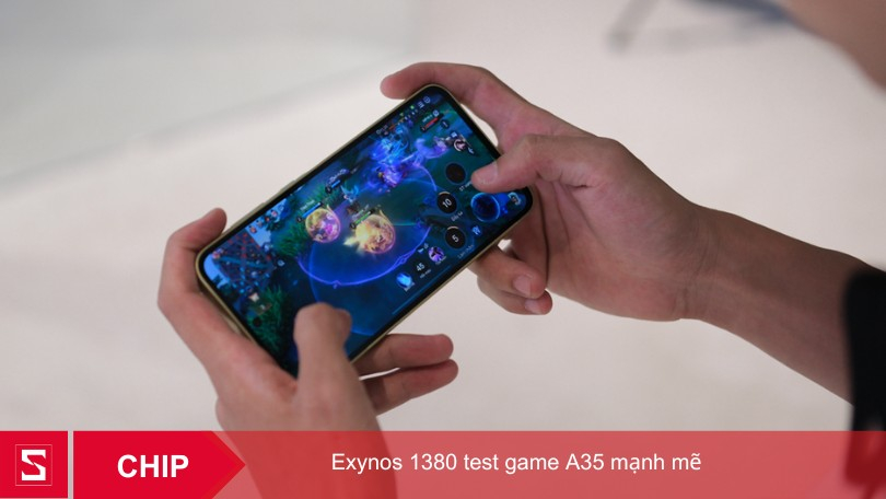 Exynos 1380 test game A35 mạnh mẽ