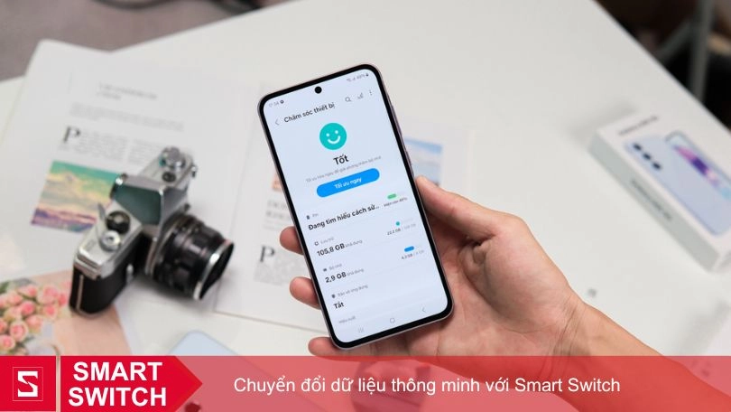 Samsusng A55 - Smart Switch
