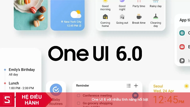 One UI dễ dàng chuyển dữ liệu bằng Smart Switch, Quick Share