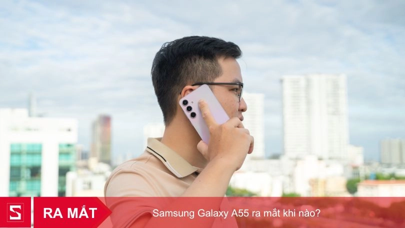 Điện thoại Samsung Galaxy A55 ra mắt 3/2024
