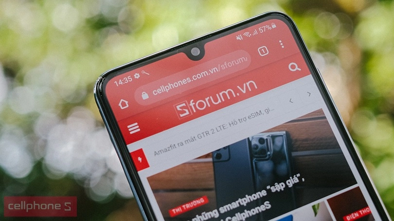 Đánh giá màn hình điện thoại Samsung Galaxy M32