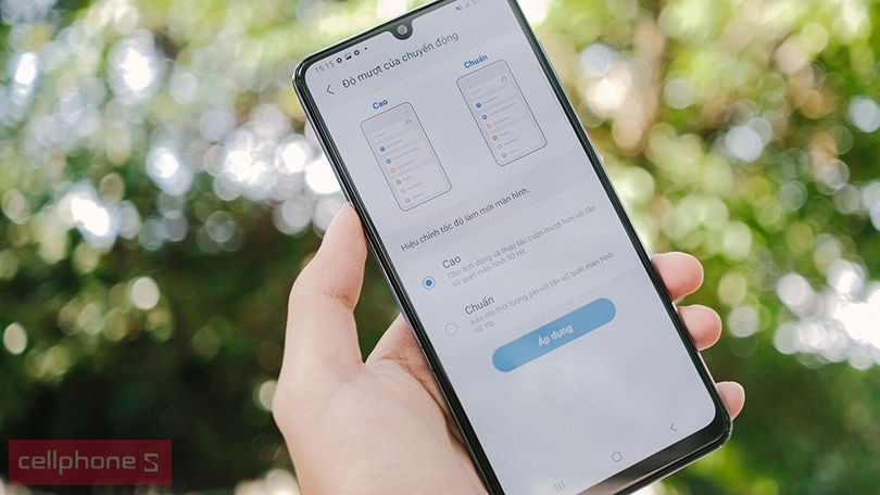 Đánh giá màn hình điện thoại Samsung Galaxy M32