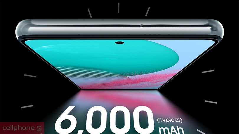 Dung lượng pin 6.000 mAh