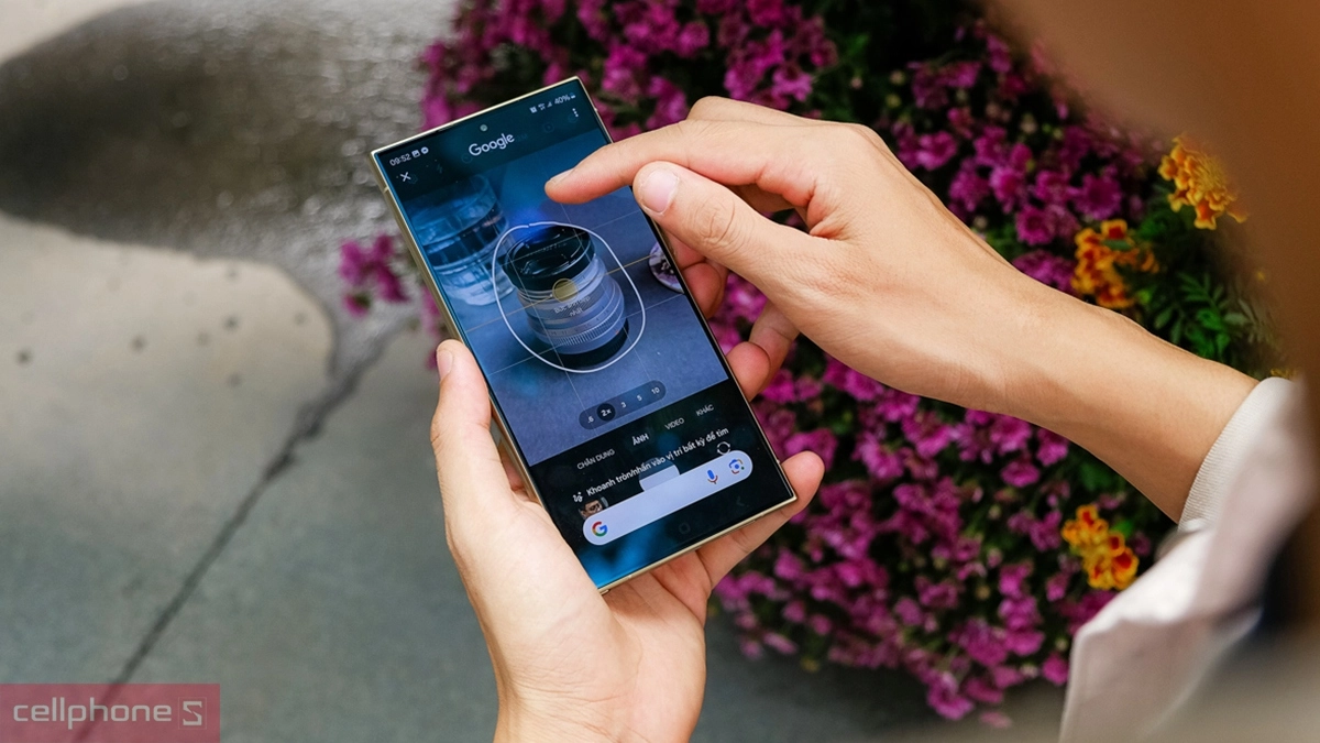 Khoanh tròn tìm kiếm trên S24 Ultra