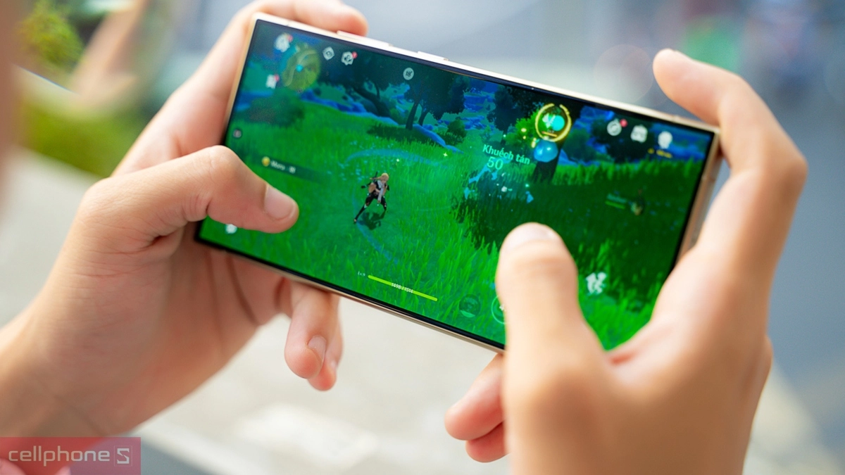 Chơi game siêu thực trên S24 Ultra