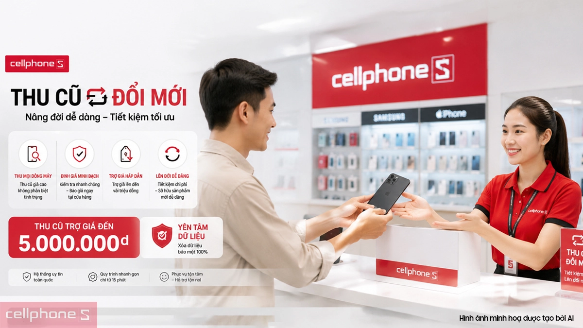 Thu cũ đổi mới khi mua Galaxy S25