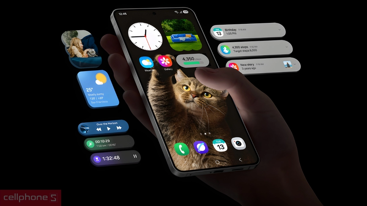 One UI 7 trên Samsung Galaxy S25 Edge