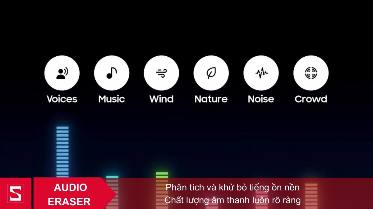 Tính năng Audio Eraser trên Samsung Galaxy S25 FE