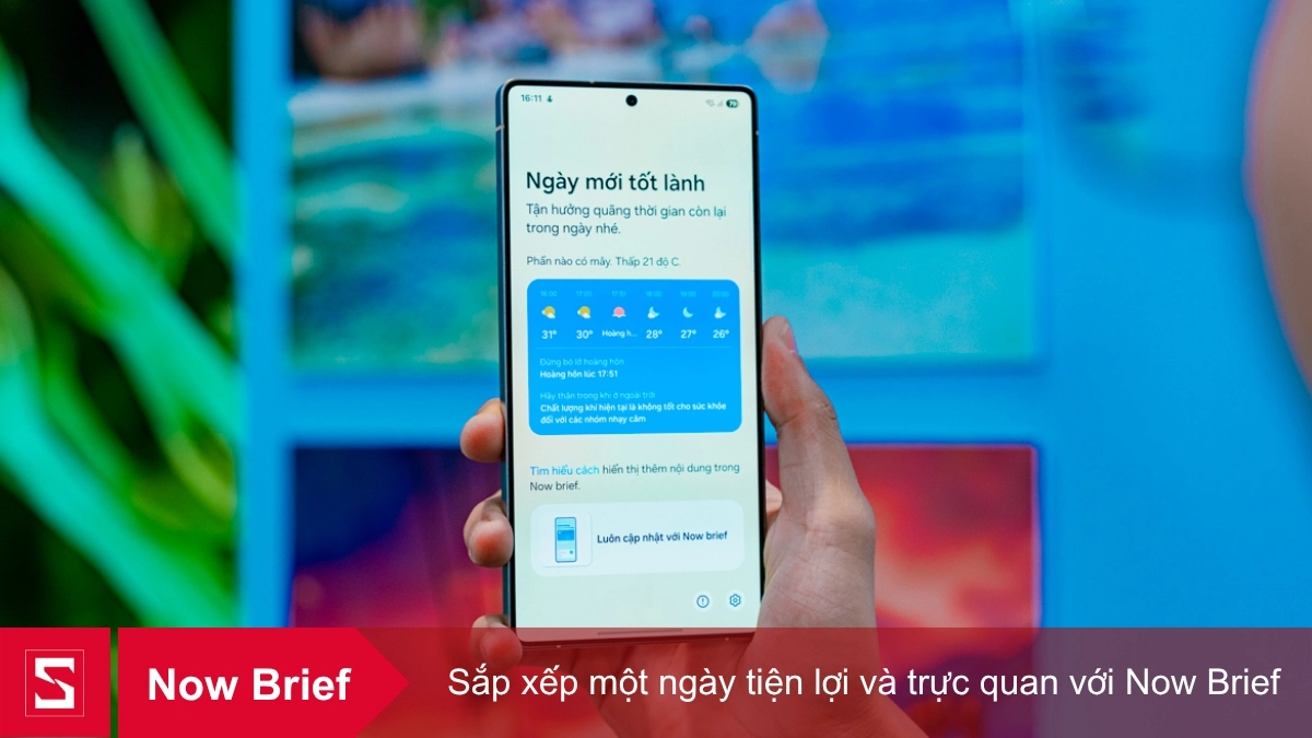 Samsung Galaxy S25 Ultra cá nhân hóa lịch trình với tính năng Now Brief