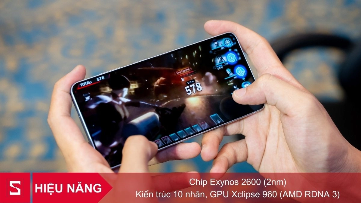 Chip Exynos 2600 (2nm) hiệu năng cao, tiết kiệm điện