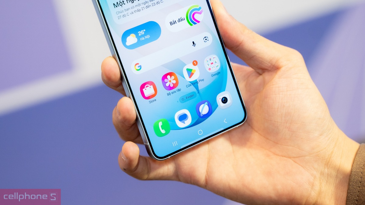 Kích thước màn hình rộng rãi