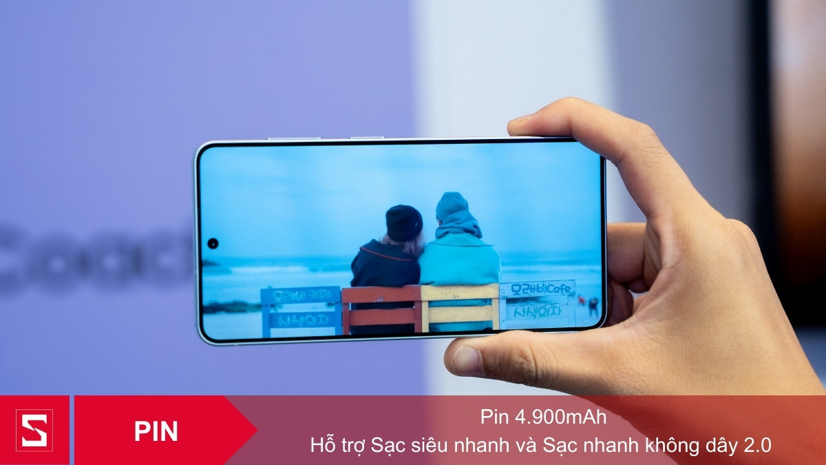 Dung lượng pin lớn và nạp năng lượng linh hoạt