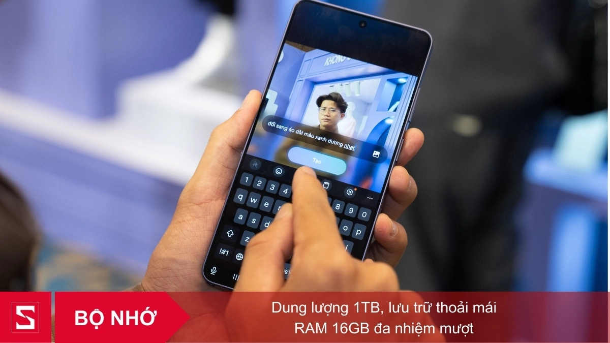 Samsung Galaxy S26 Ultra 16GB 1TB có RAM dung lượng lớn 16GB