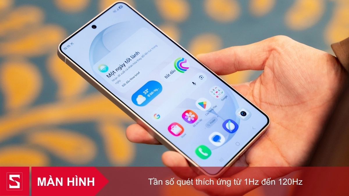 Tần số màn hình Samsung Galaxy S26 Plus