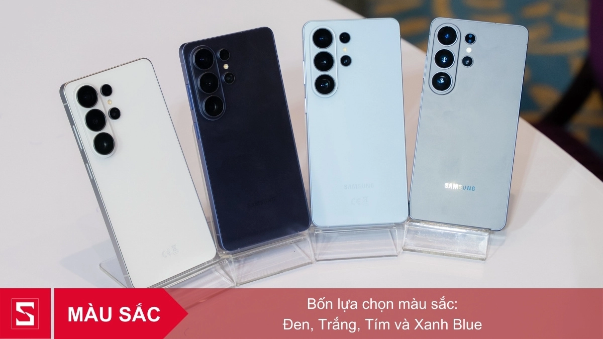 Samsung Galaxy S26 Ultra có mấy màu