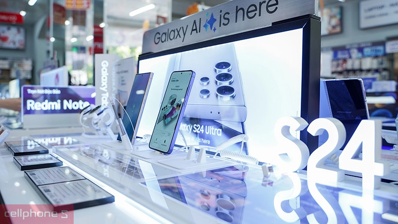 Trên tay - trải nghiệm trực tiếp Samsung Galaxy S24 tại CellphoneS