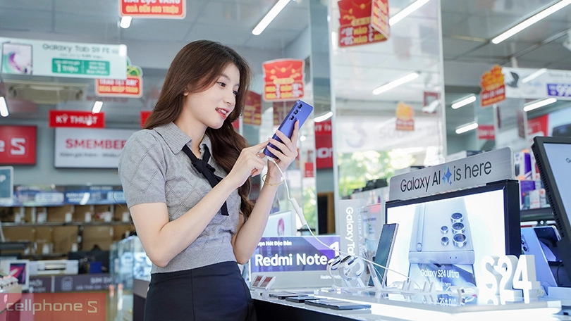 Trên tay - trải nghiệm trực tiếp Samsung Galaxy S24 tại CellphoneS