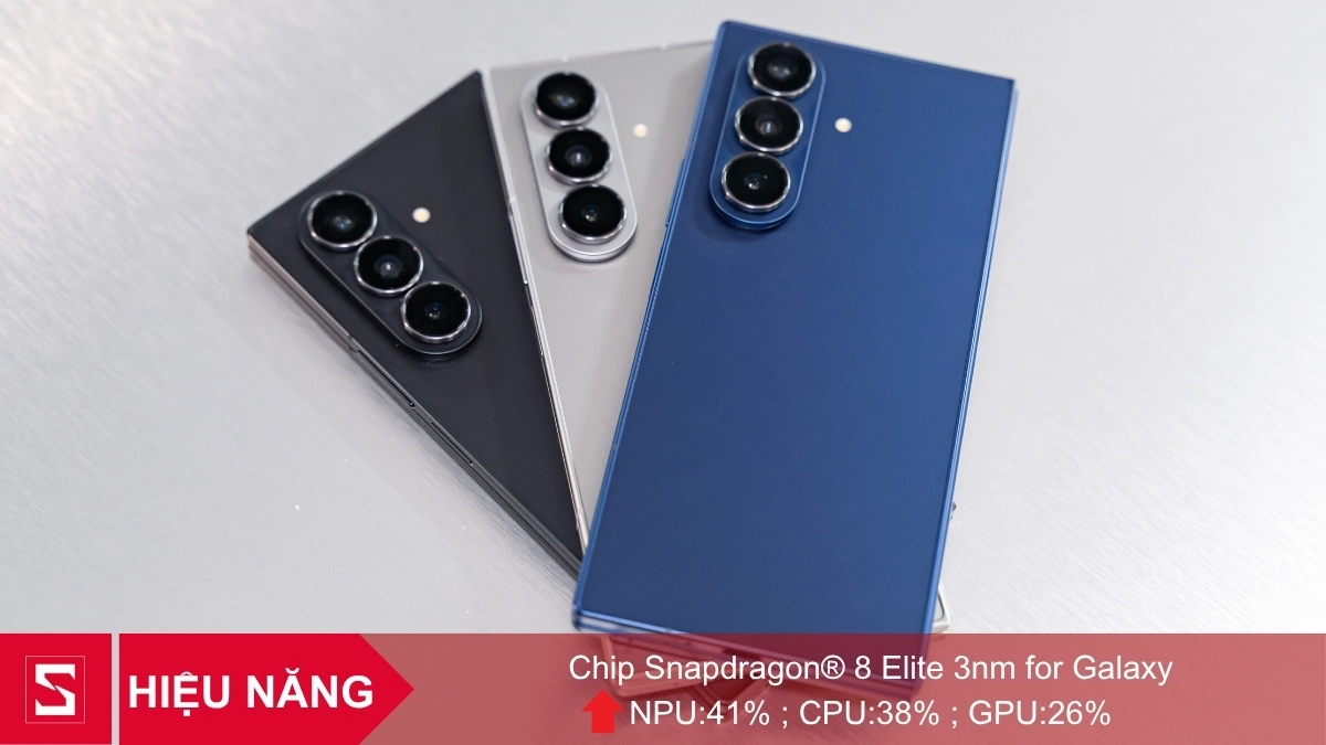 Hiệu năng Samsung Galaxy Z Fold 7 với chip mạnh mẽ