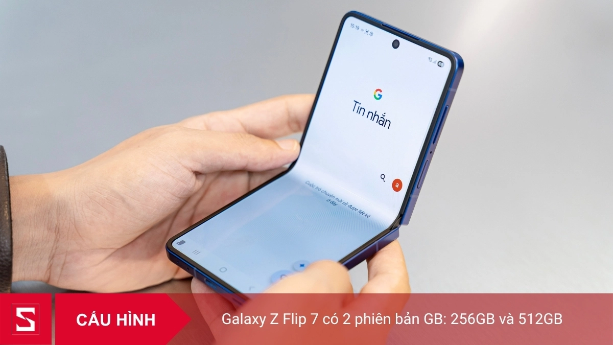 Galaxy Z Flip 7 có mấy phiên bản GB