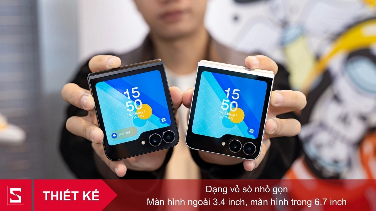 Thiết kế điện thoại Samsung Galaxy Z Flip 7 FE