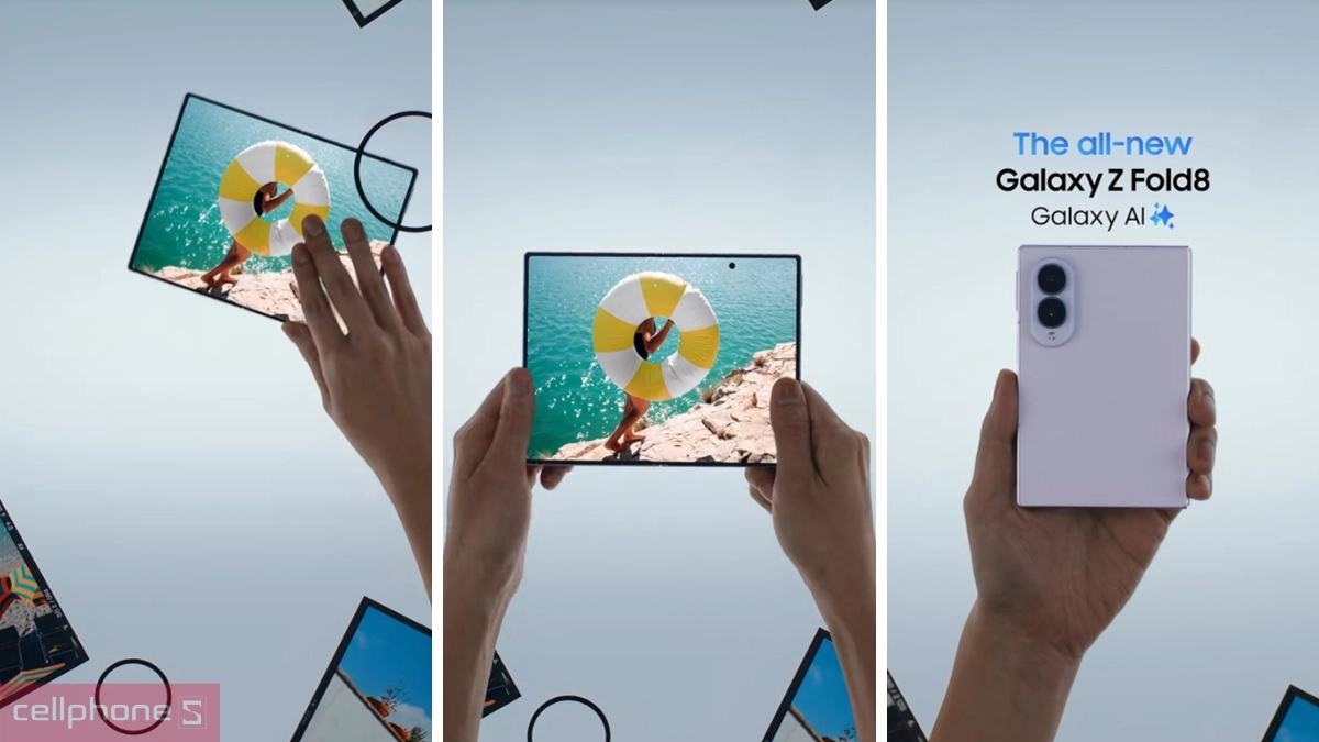 Samsung Galaxy Z Fold8 với thiết kế màn hình gập tỷ lệ rộng ra mắt năm 2026