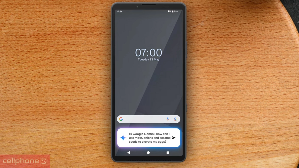 Gemini Live Sony Xperia 10 VII