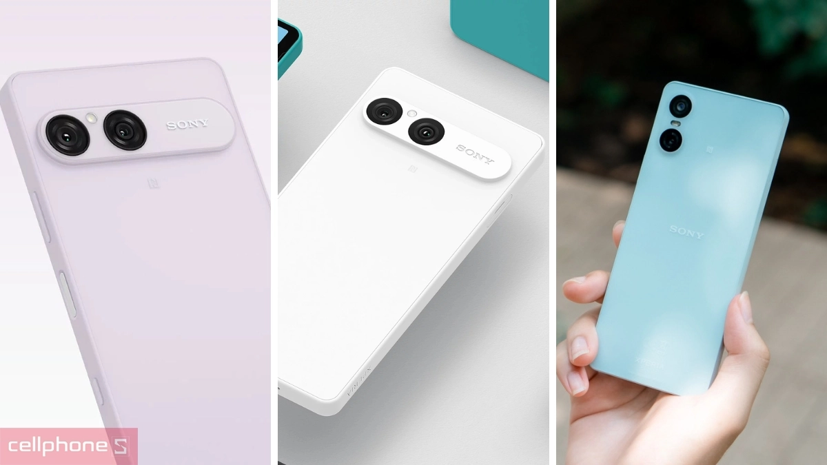 Sony Xperia 10 VIII được so sánh ngoại hình cùng hai thế hệ trước 