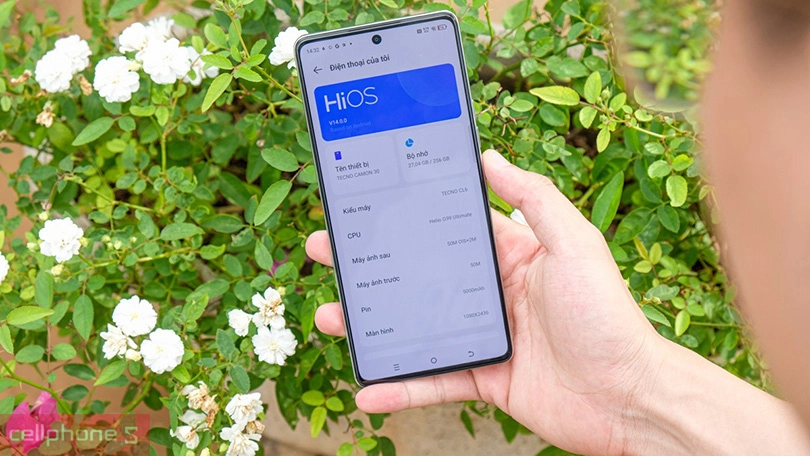 Hiệu năng điện thoại Tecno Camon 30