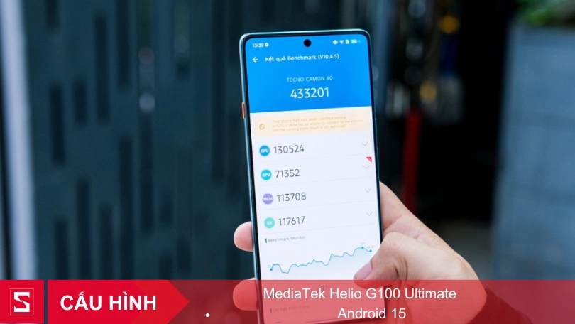 Sức mạnh trong tầm tay với chip Helio G99