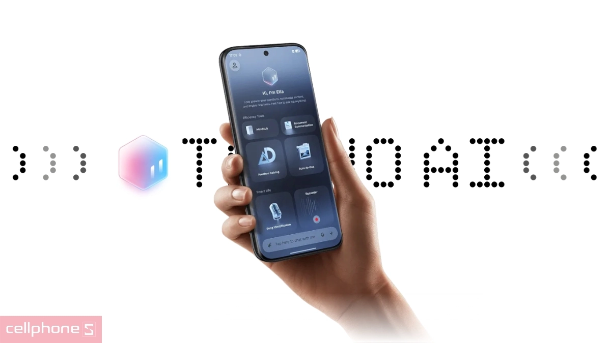AI trên điện thoại Tecno Camon Slim 4G