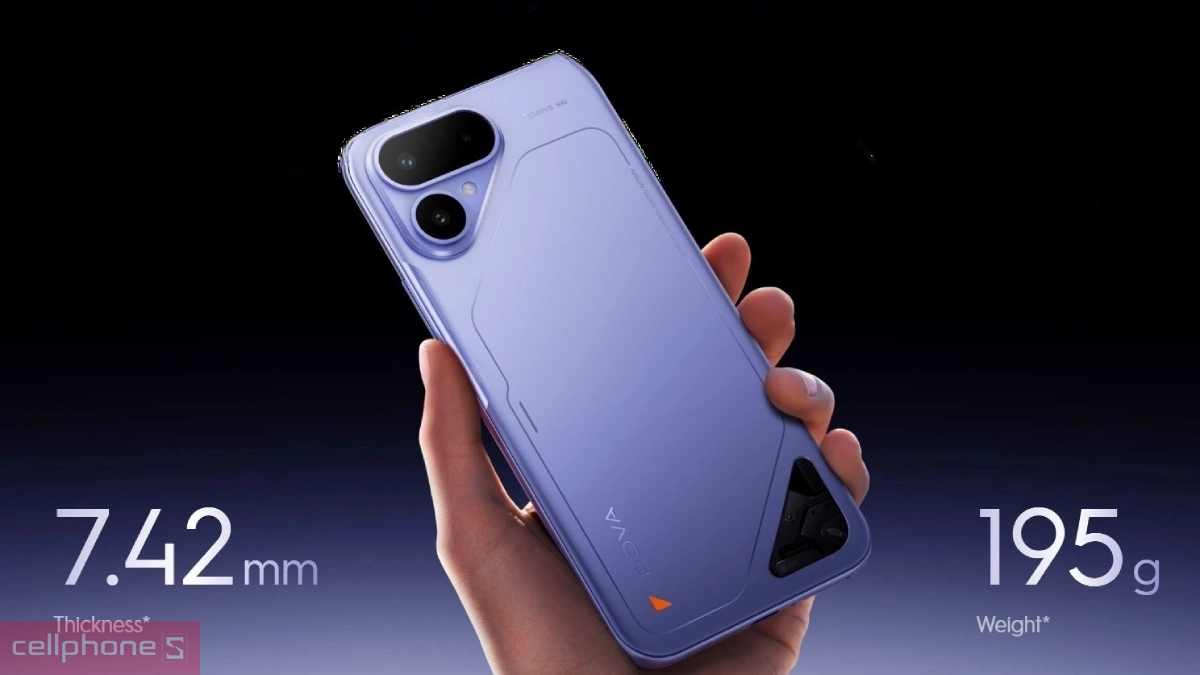 Điện thoại Tecno Pova Curve 2 5G 8GB 256GB mở bán tại Việt Nam