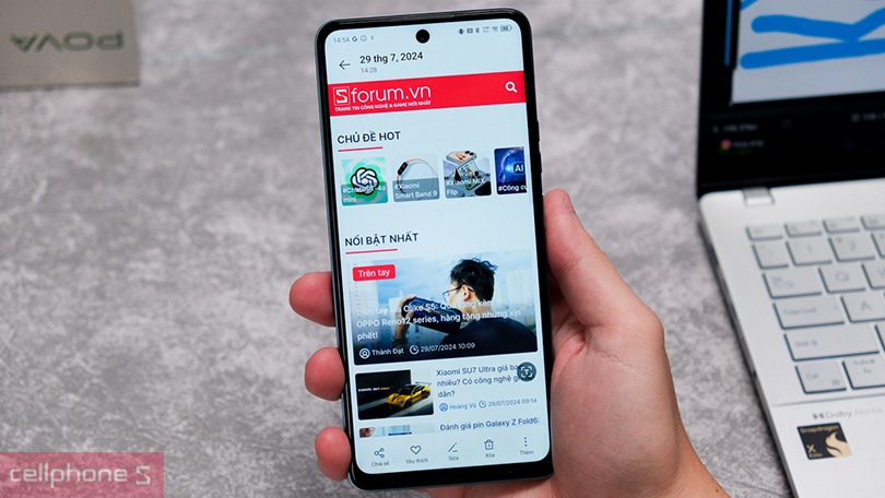 Màn hình điện thoại Tecno Pova 6 NEO