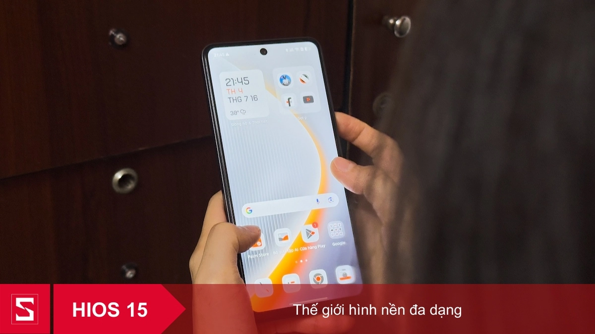 Hệ điều hành Android 15 với HiOS 15