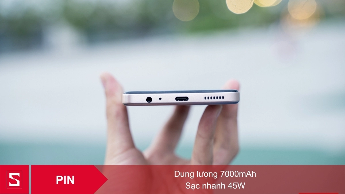 Đảm bảo cung cấp thời gian sử dụng lâu hơn với viên pin 6000mAh