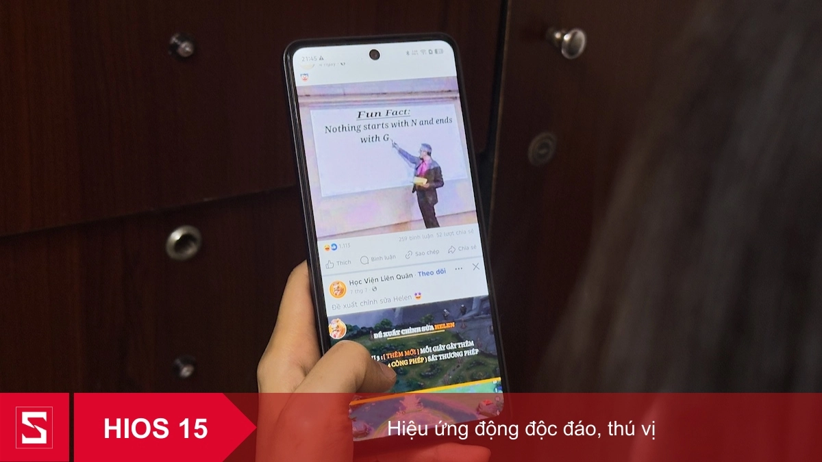 Các hiệu ứng động thú vị