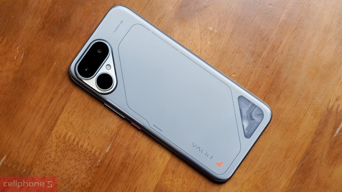 TECNO Pova Curve 2 với mặt lưng hoàn thiện trẻ trung và hiện đại